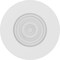 Ekena Millwork Standard Grayson Bullseye Rosette with Square Edge, 6"W x 6"H x 3/4"P ROSP060X060X075GRY02 - alternate 2